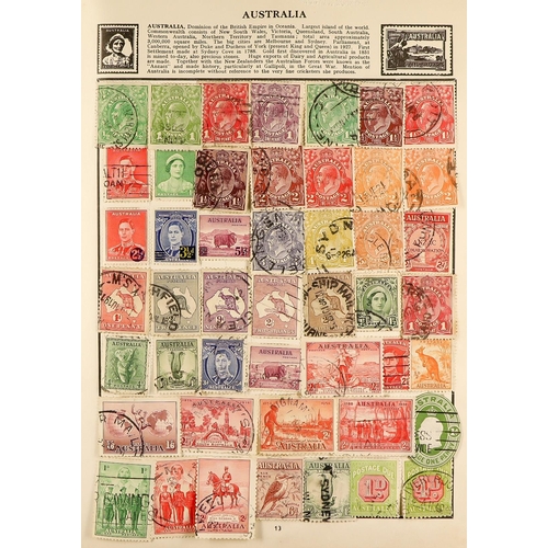 321 - WORLD COLLECTION 1840-1950's mint & used stamps in a well filled Wayfarer album, includes Great Brit... 