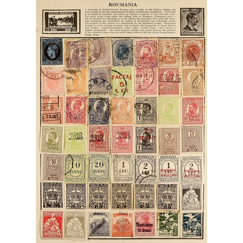 321 - WORLD COLLECTION 1840-1950's mint & used stamps in a well filled Wayfarer album, includes Great Brit... 