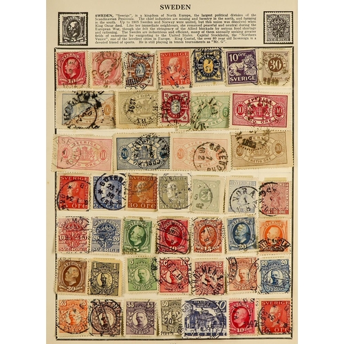 321 - WORLD COLLECTION 1840-1950's mint & used stamps in a well filled Wayfarer album, includes Great Brit... 