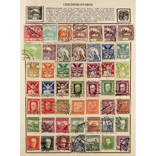 321 - WORLD COLLECTION 1840-1950's mint & used stamps in a well filled Wayfarer album, includes Great Brit... 