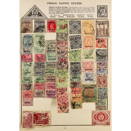 321 - WORLD COLLECTION 1840-1950's mint & used stamps in a well filled Wayfarer album, includes Great Brit... 