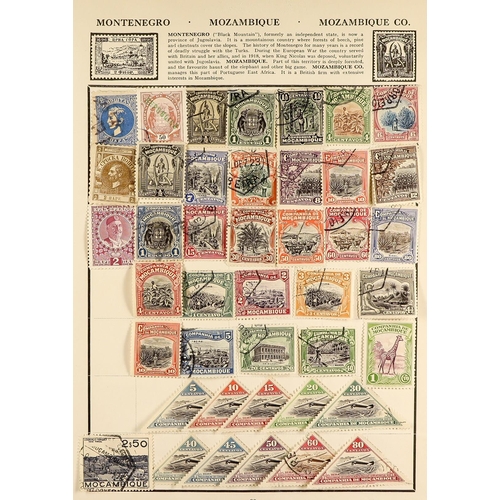 321 - WORLD COLLECTION 1840-1950's mint & used stamps in a well filled Wayfarer album, includes Great Brit... 