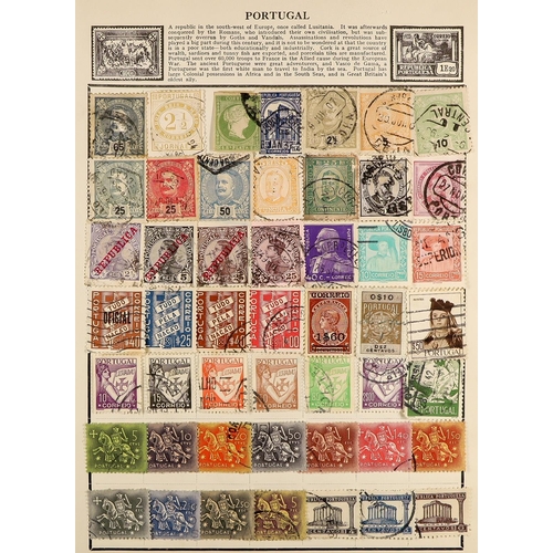 321 - WORLD COLLECTION 1840-1950's mint & used stamps in a well filled Wayfarer album, includes Great Brit... 