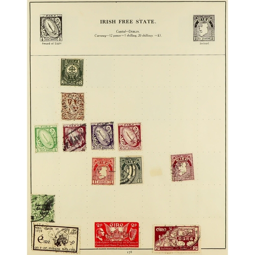 322 - OLD WORLD COLLECTIONS 19th Century to 1950's mint & used stamps in five albums, includes sparsely fi... 