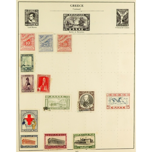 322 - OLD WORLD COLLECTIONS 19th Century to 1950's mint & used stamps in five albums, includes sparsely fi... 