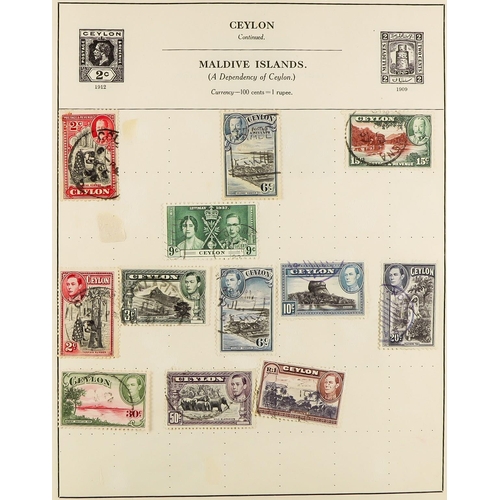 322 - OLD WORLD COLLECTIONS 19th Century to 1950's mint & used stamps in five albums, includes sparsely fi... 