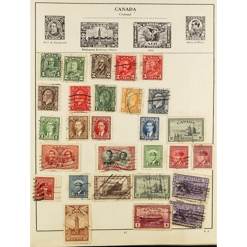 322 - OLD WORLD COLLECTIONS 19th Century to 1950's mint & used stamps in five albums, includes sparsely fi... 