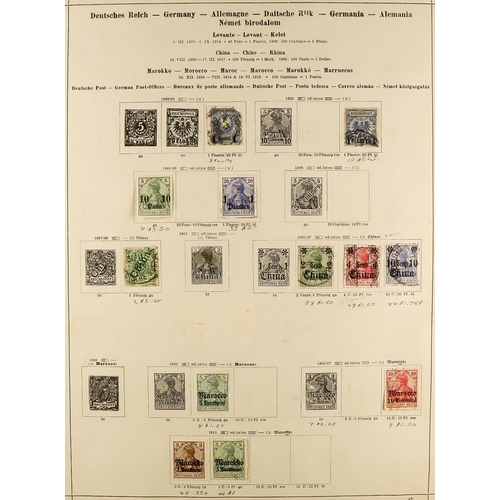 324 - WORLD ASSEMBLY on pages, includes Sierra Leone QV to KGV collection incl 1859-74 6d perf 12½ used, 1... 