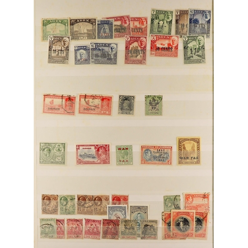 325 - WORLD COLLECTION Mostly 20th Century mainly used stamps in eighteen stockbooks, includes British Com... 