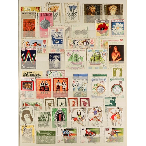 325 - WORLD COLLECTION Mostly 20th Century mainly used stamps in eighteen stockbooks, includes British Com... 