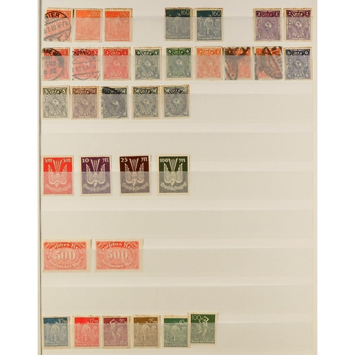 325 - WORLD COLLECTION Mostly 20th Century mainly used stamps in eighteen stockbooks, includes British Com... 