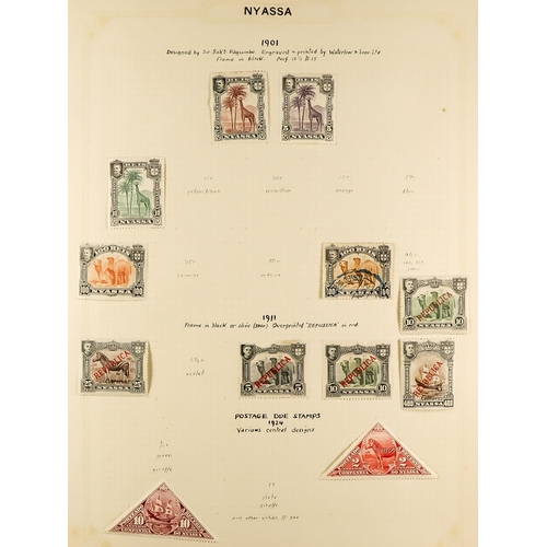 328 - 1850's-1950's Album with Portugal & colonies, Greece, Italy & areas, and stock pages with early clas... 