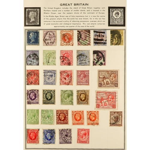 331 - COLLECTIONS IN TWO BOXES. Includes stamps and covers, mint and used, some junior material. Good rang... 