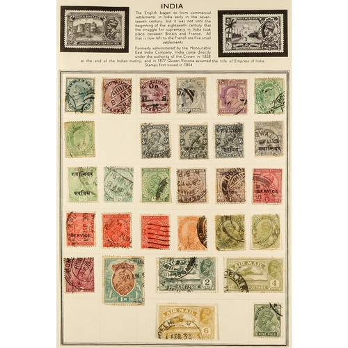 331 - COLLECTIONS IN TWO BOXES. Includes stamps and covers, mint and used, some junior material. Good rang... 