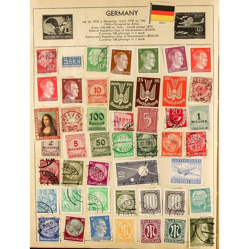 331 - COLLECTIONS IN TWO BOXES. Includes stamps and covers, mint and used, some junior material. Good rang... 