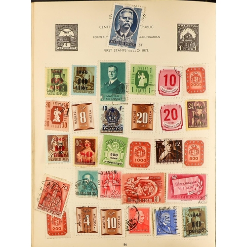 331 - COLLECTIONS IN TWO BOXES. Includes stamps and covers, mint and used, some junior material. Good rang... 