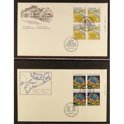 336 - AUSTRALIAN, NEW ZEALAND AND CANADA BOX. Comprises of Australian year books 1981-83, New Zealand year... 