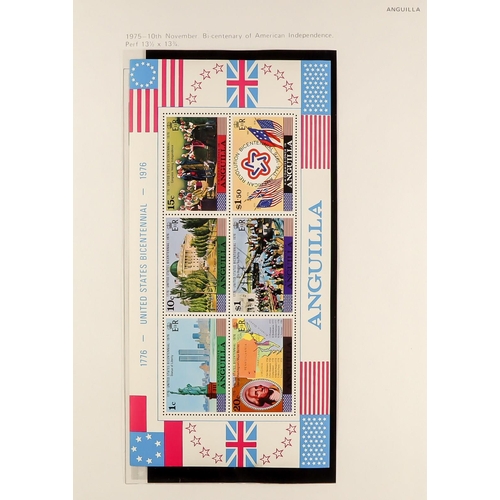 350 - 1967-2014 NEVER HINGED MINT COLLECTION in two albums. Very fine & fresh, stc £1,500. (1,000+ stamps ... 