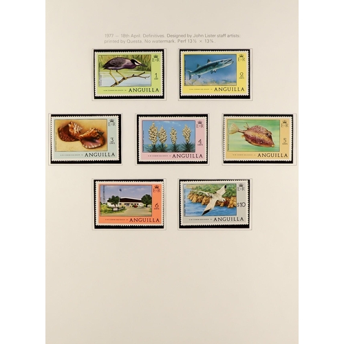 350 - 1967-2014 NEVER HINGED MINT COLLECTION in two albums. Very fine & fresh, stc £1,500. (1,000+ stamps ... 