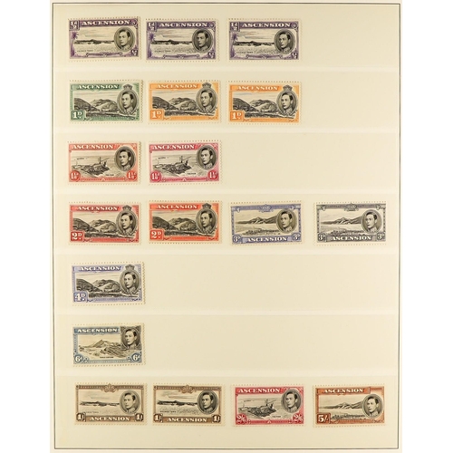 355 - 1938-1993 NEVER HINGED MINT COLLECTION on stock pages, includes 1938-53 most vals to 5s, 1948 Weddin... 