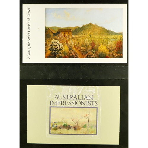 385 - 1980's-1990's YEAR BOOKS, FOLDERS & PACKS Includes 1984-1987 & 1989-1999 Year Books (cat AUS$1,550+ ... 