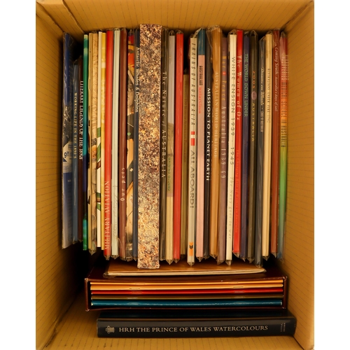 385 - 1980's-1990's YEAR BOOKS, FOLDERS & PACKS Includes 1984-1987 & 1989-1999 Year Books (cat AUS$1,550+ ... 