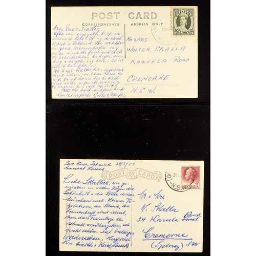 388 - LORD HOWE ISLAND 1930's-2003 collection of covers and postcards, includes commercial covers, registe... 