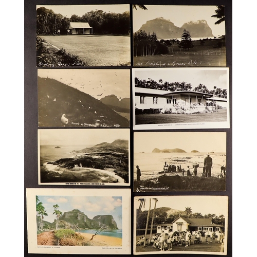 389 - LORD HOWE ISLAND Circa 1920's-1940's unused picture postcards. (8 cards) Lot 389 [c]