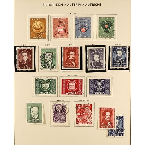 392 - 1850 - 1970 COLLECTION of mint and used in a Schaubek album, very substantial packed with sets, also... 