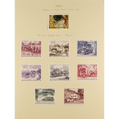 392 - 1850 - 1970 COLLECTION of mint and used in a Schaubek album, very substantial packed with sets, also... 