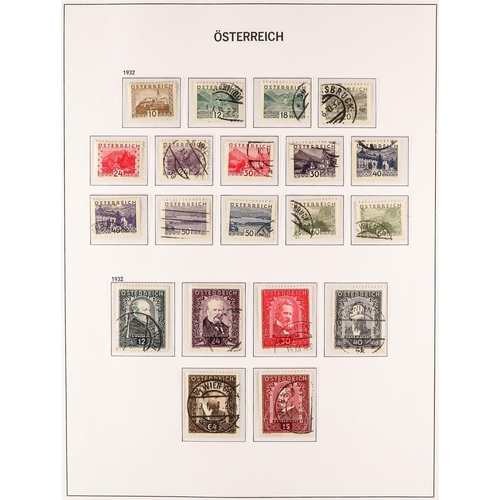 397 - 1918 - 1937 FINE USED COLLECTION, CAT €3500+ of complete postage & postage due sets in hingeless Dav... 