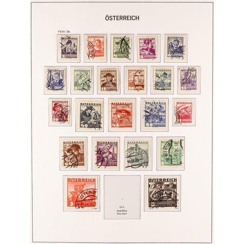 397 - 1918 - 1937 FINE USED COLLECTION, CAT €3500+ of complete postage & postage due sets in hingeless Dav... 