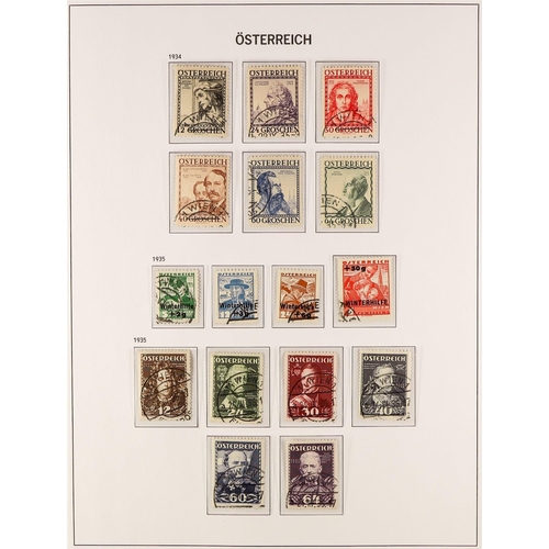 397 - 1918 - 1937 FINE USED COLLECTION, CAT €3500+ of complete postage & postage due sets in hingeless Dav... 