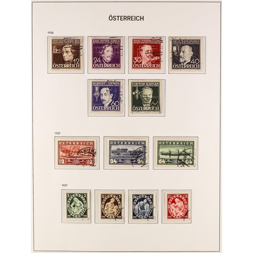 397 - 1918 - 1937 FINE USED COLLECTION, CAT €3500+ of complete postage & postage due sets in hingeless Dav... 