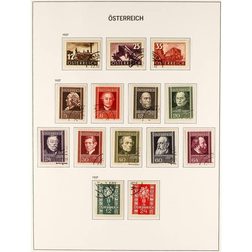 397 - 1918 - 1937 FINE USED COLLECTION, CAT €3500+ of complete postage & postage due sets in hingeless Dav... 