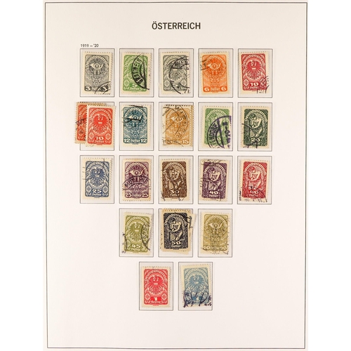 397 - 1918 - 1937 FINE USED COLLECTION, CAT €3500+ of complete postage & postage due sets in hingeless Dav... 