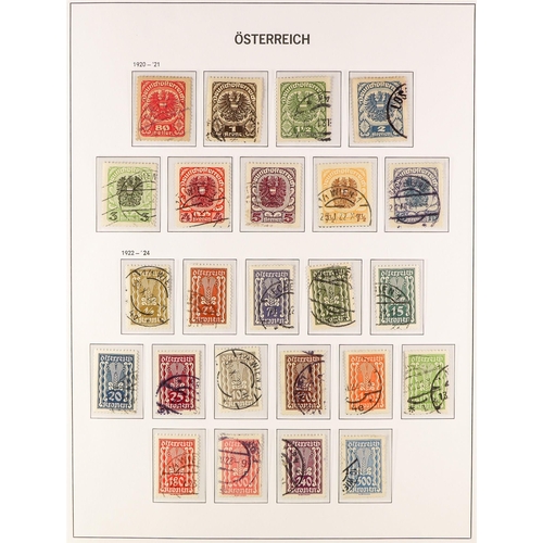 397 - 1918 - 1937 FINE USED COLLECTION, CAT €3500+ of complete postage & postage due sets in hingeless Dav... 