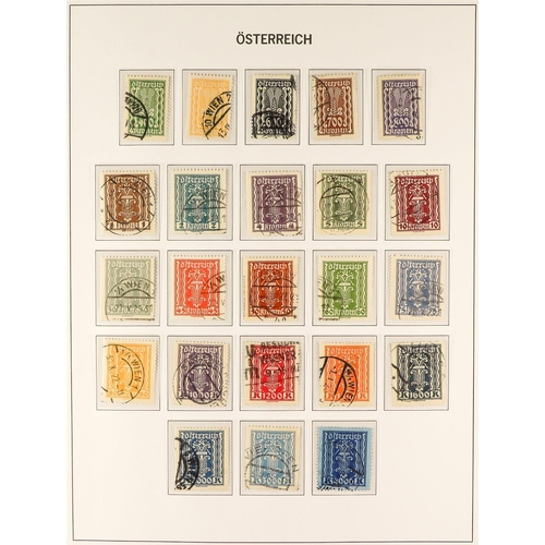 397 - 1918 - 1937 FINE USED COLLECTION, CAT €3500+ of complete postage & postage due sets in hingeless Dav... 