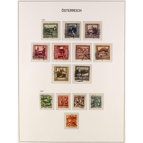 397 - 1918 - 1937 FINE USED COLLECTION, CAT €3500+ of complete postage & postage due sets in hingeless Dav... 