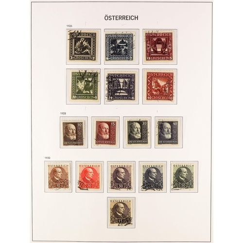 397 - 1918 - 1937 FINE USED COLLECTION, CAT €3500+ of complete postage & postage due sets in hingeless Dav... 