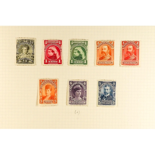 1865 - 1918 MINT COLLECTION on album pages, note 1865 2c greens (2 ...