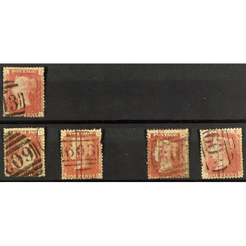 1459 - UNDERPRINTS / OVERPRINTS a range of 14 used 1d, 1½d and 2d line engraved stamps with J & C Boyd & Co... 