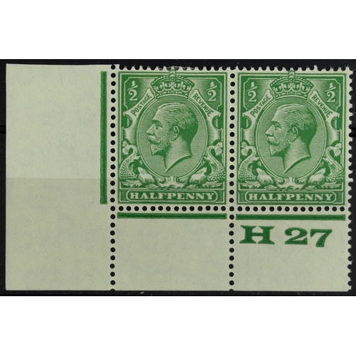 1562 - 1924-26 ½d green, SG 418, 