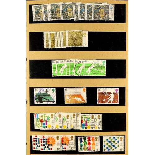 1590 - 1881 - 1969 REMAINDER BOX of mint and used stamps on pages and stockcards, in binders and in a tub. ... 