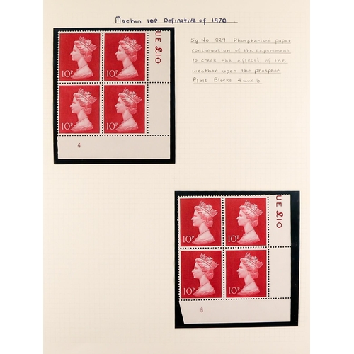 1591 - 1937 - 1970 NEVER HINGED MINT BLOCKS 4. 1937-47 definitives set, 1963 Castle set, 1953 Coronation se... 