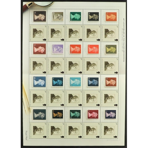 1603 - 1970's-2010's NEVER HINGED MINT RANGES Includes Smiler sheets (x30), 2008 Year book, gutter pairs co... 