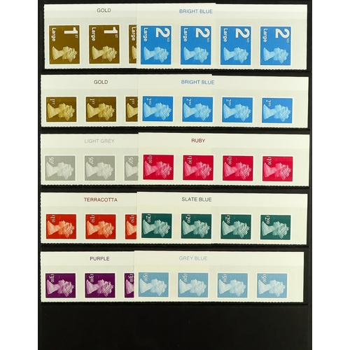 1603 - 1970's-2010's NEVER HINGED MINT RANGES Includes Smiler sheets (x30), 2008 Year book, gutter pairs co... 