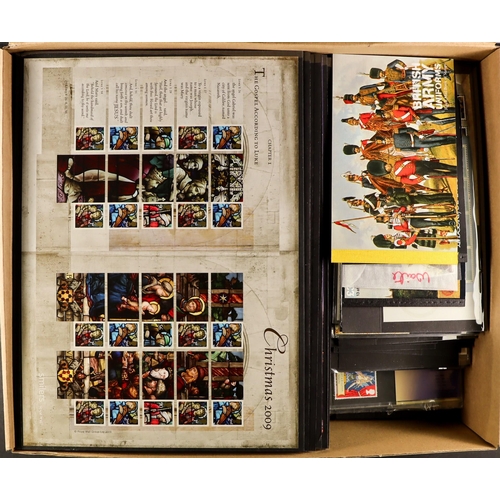 1603 - 1970's-2010's NEVER HINGED MINT RANGES Includes Smiler sheets (x30), 2008 Year book, gutter pairs co... 