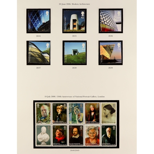 1619 - 1971-2011 COMPLETE NEVER HINGED MINT COLLECTION in four SG albums, only a few Machins missing, inclu... 