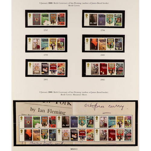 1619 - 1971-2011 COMPLETE NEVER HINGED MINT COLLECTION in four SG albums, only a few Machins missing, inclu... 